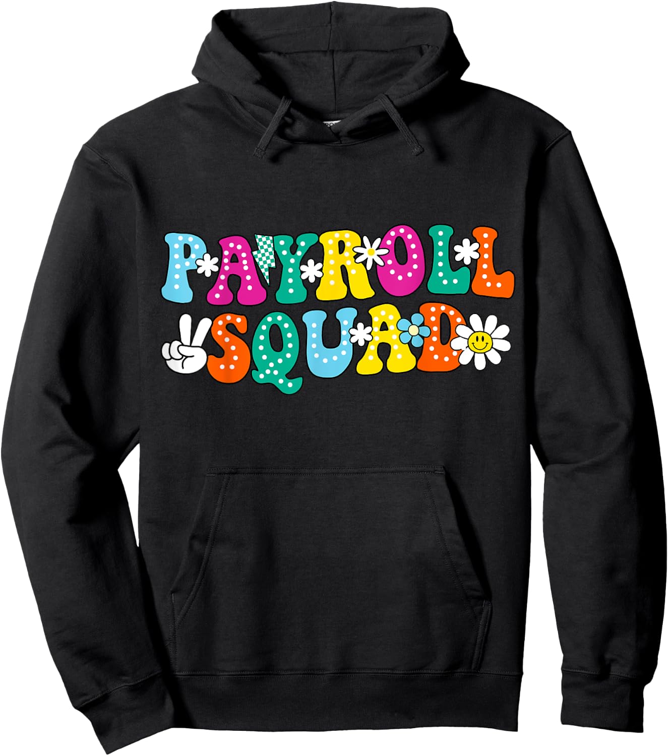 Payroll Squad Team Secretary Accounting Analyst Hoodie - Hoodie | Black