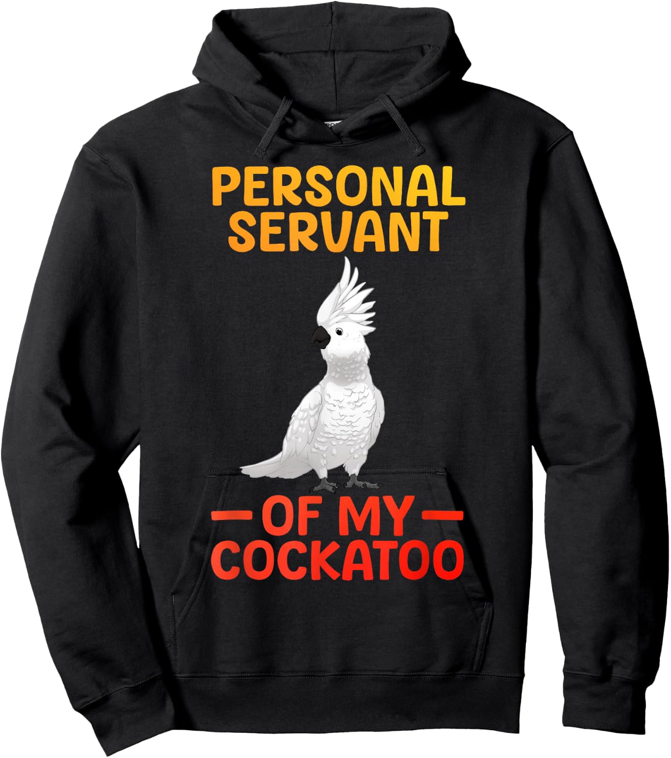 Best Cockatoo Design Women Parrot Lovers Cockatoo Hoodie - Hoodie | Black