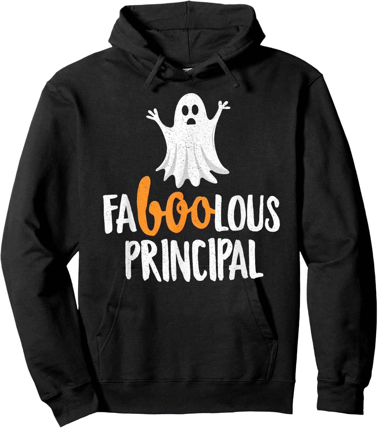 Faboolous (Fabulous) Principal Halloween Ghost Hoodie - Hoodie | Black