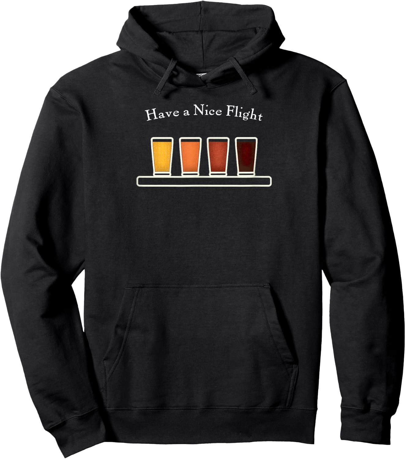 Have a Nice Flight Shirt - Beer Samples Shirt Hoodie - Hoodie | Black