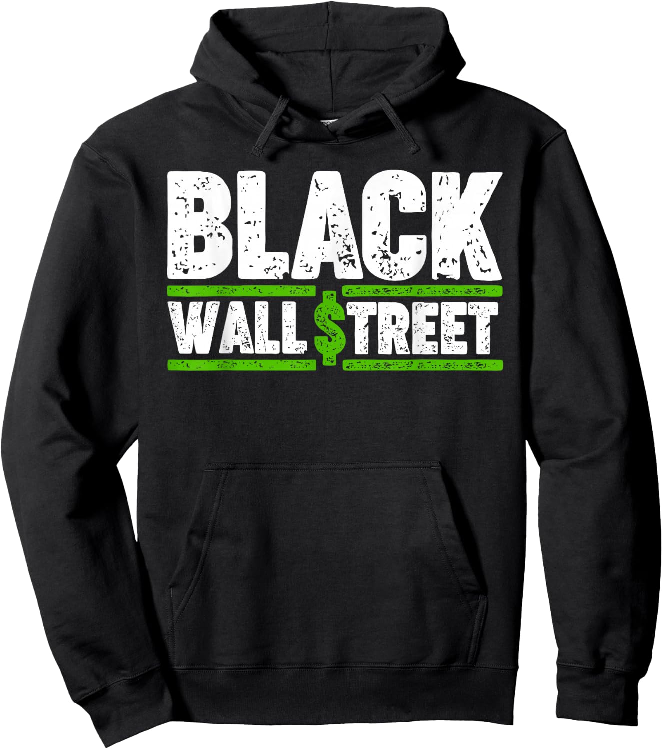 Black Wall Street Hoodie - Hoodie | Black
