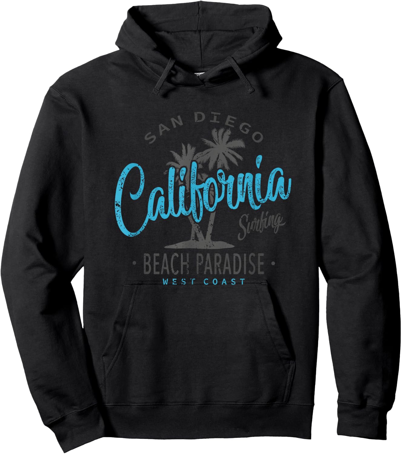 California San Diego Hoodie - Hoodie | Black