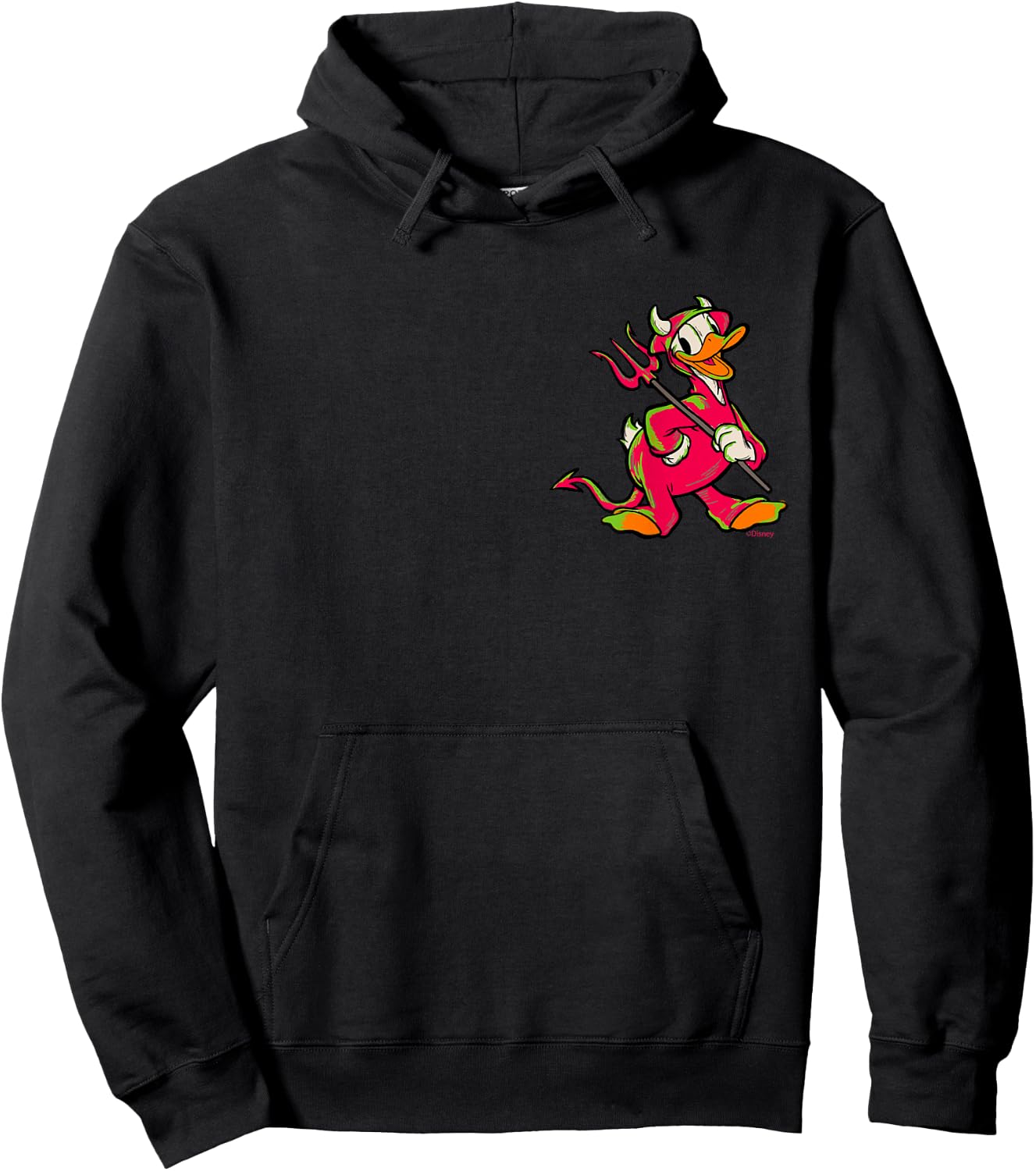 Disney 100 Donald Duck Halloween Classic Devil Costume D100 Hoodie - Hoodie | Black