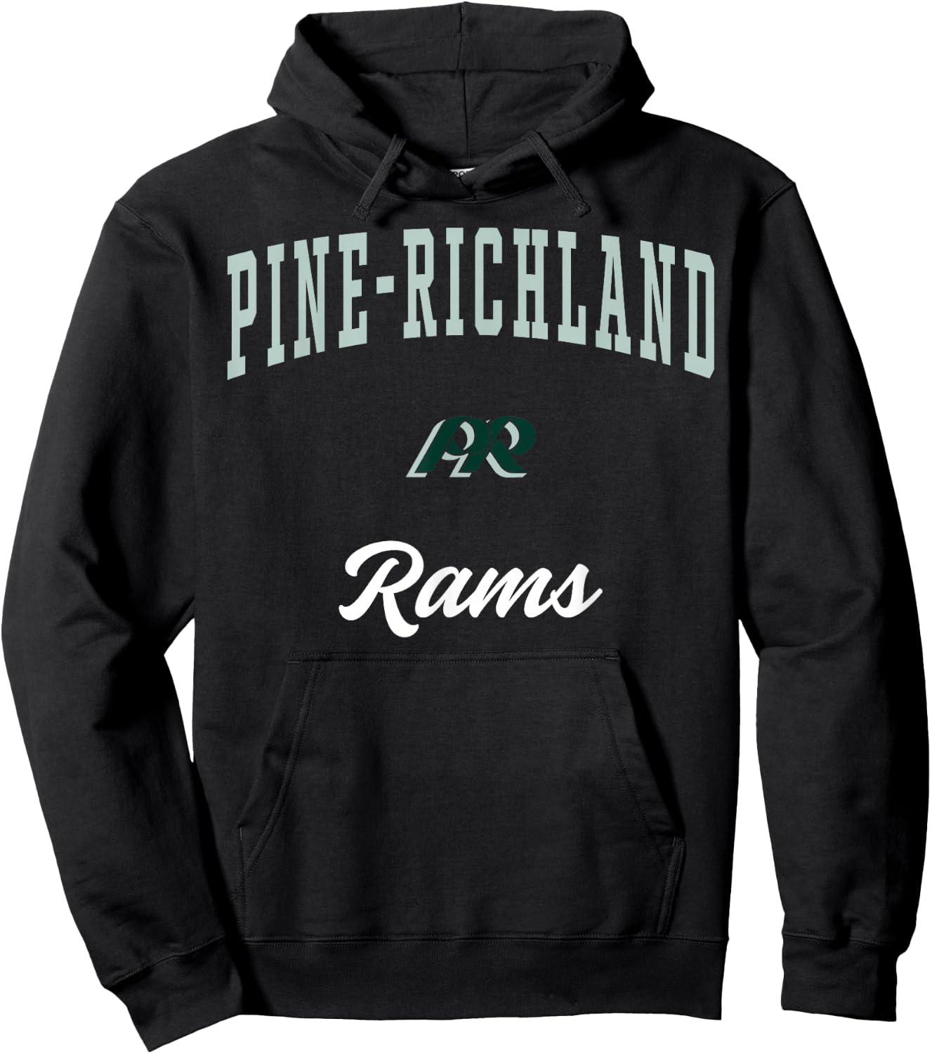 Pine-Richland High School Rams Hoodie - Hoodie | Black