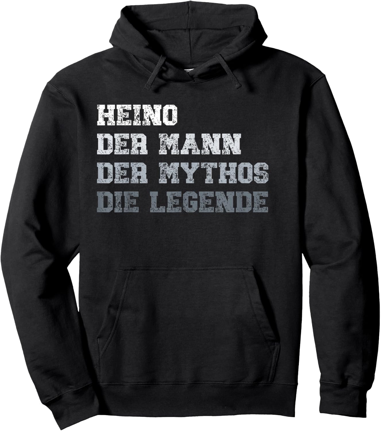 Herren Heino der Mann der Mythos die Legende Hoodie - Hoodie | Black
