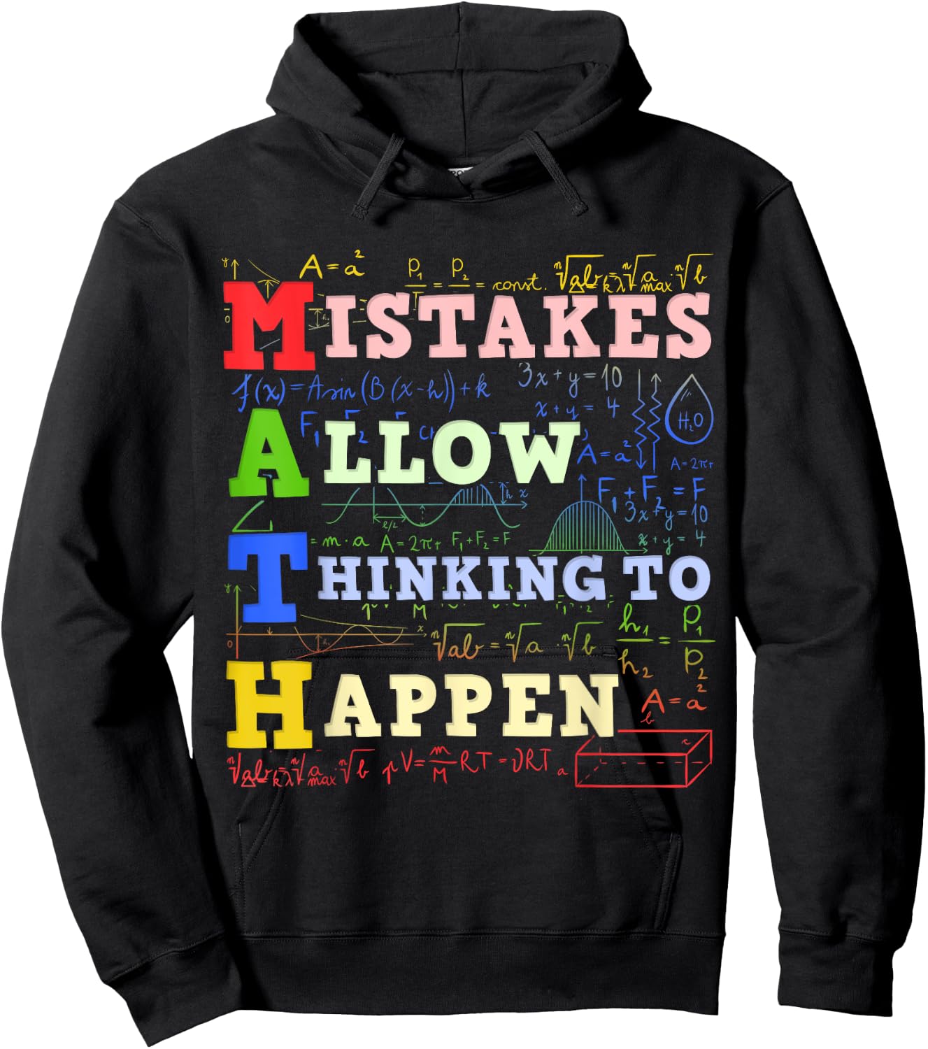 Math Teacher Math Student Mathematics Men Women Girls Kids Hoodie - Hoodie | Black