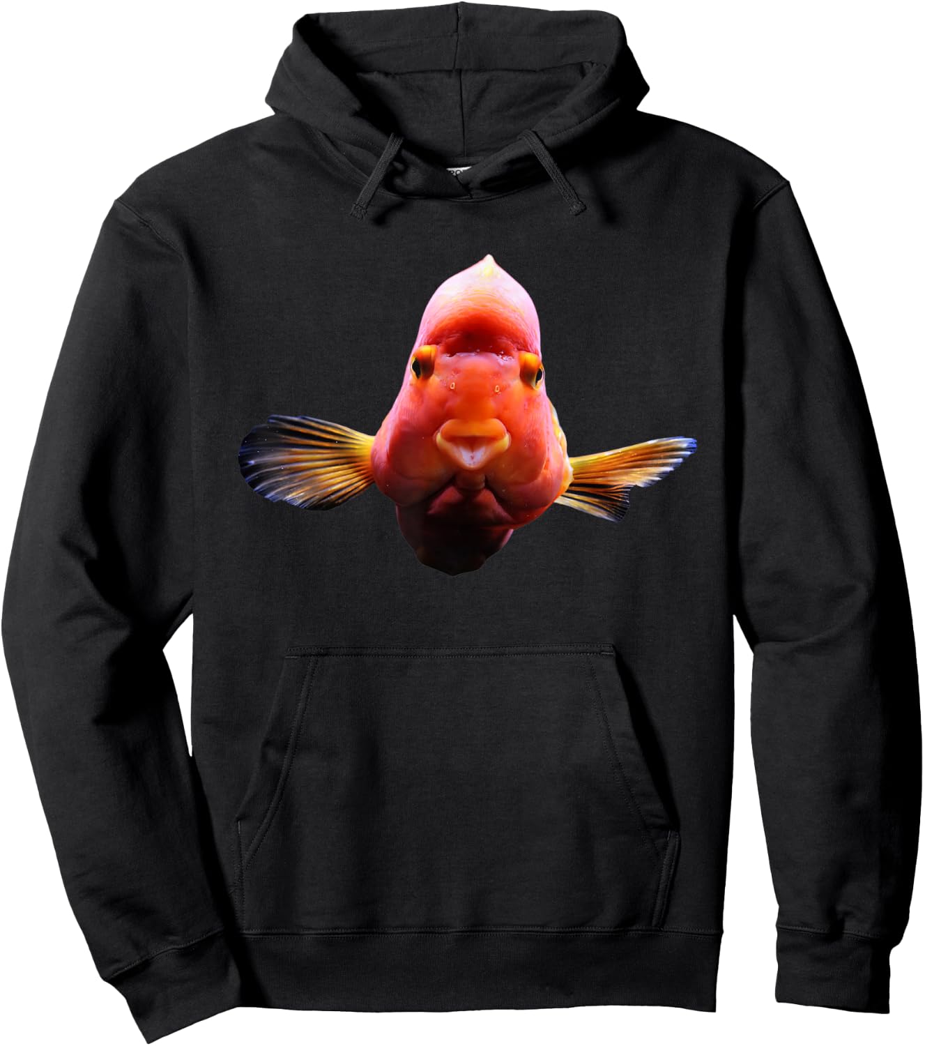 Blood Parrot Cichlid Hoodie - Hoodie | Black