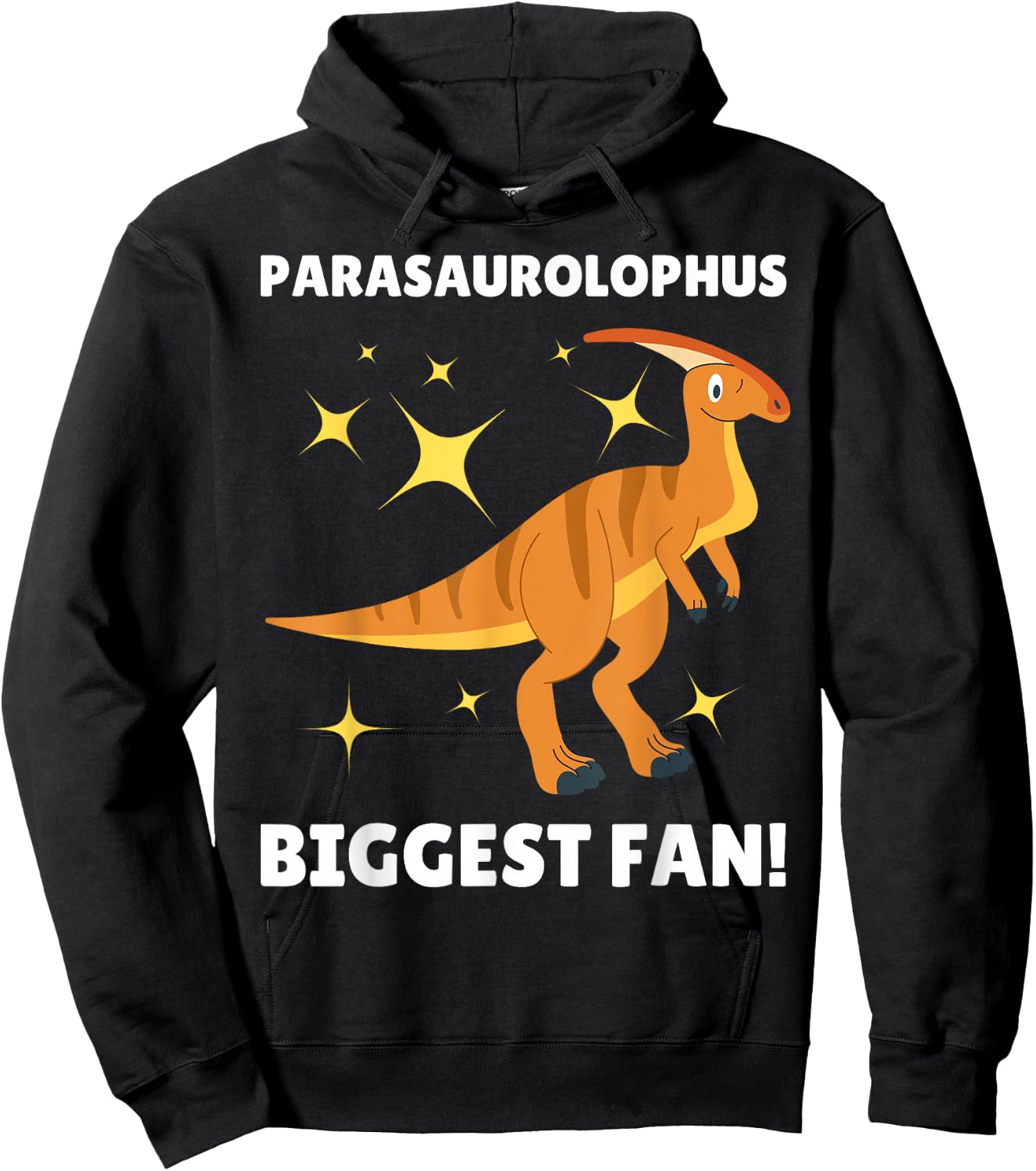 Parasaurolophus Hoodie - Hoodie | Black