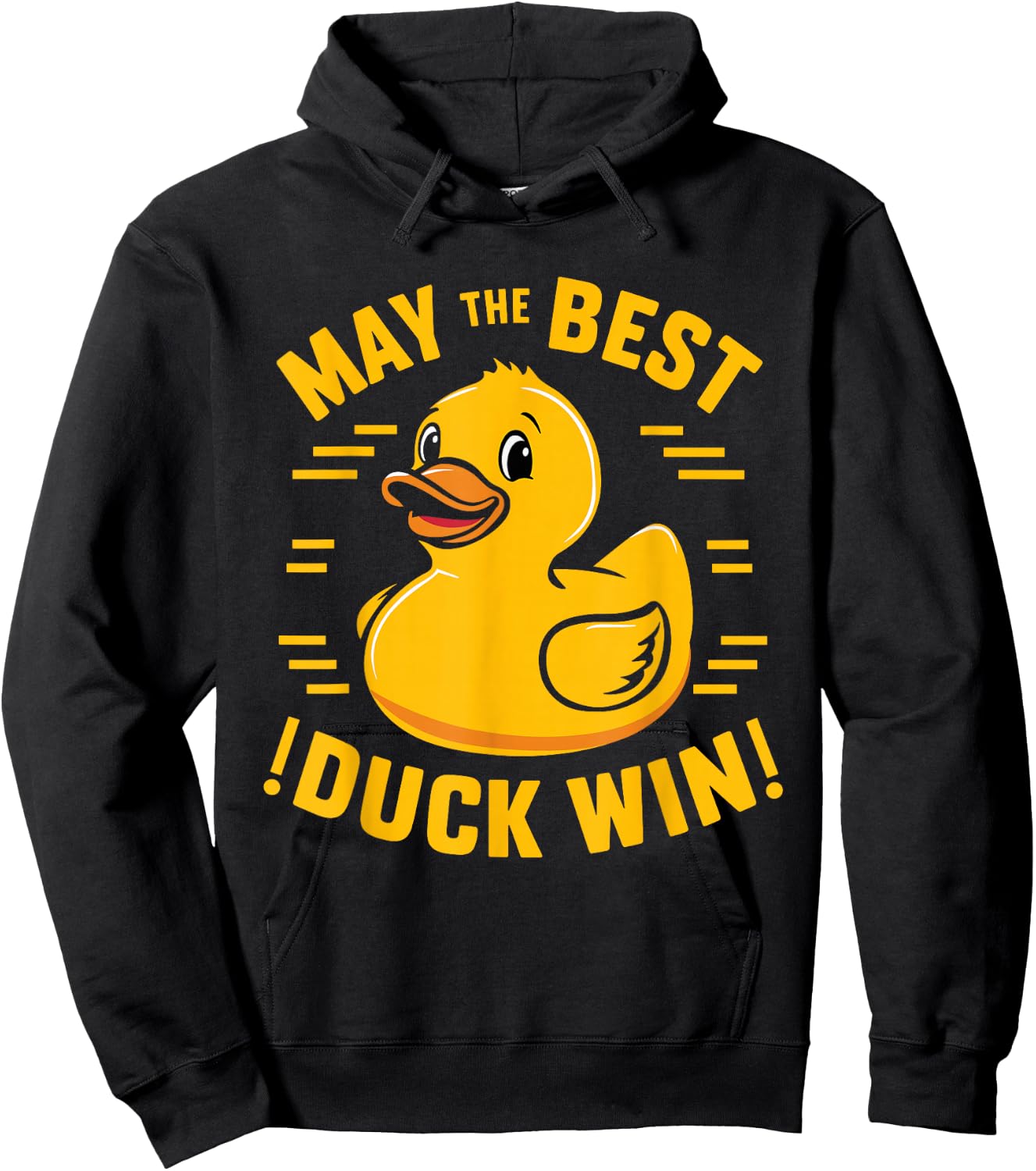 Rubber Duck Racing Team Family Competition Race Hoodie - Hoodie | Black