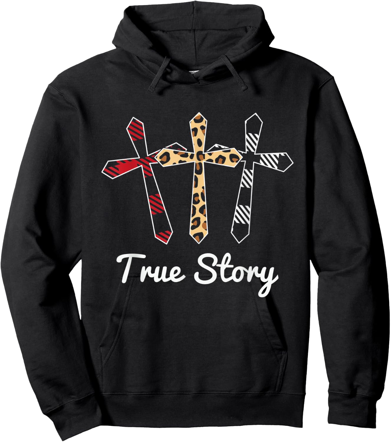 True Story Religion Religious Jesus Hoodie - Hoodie | Black