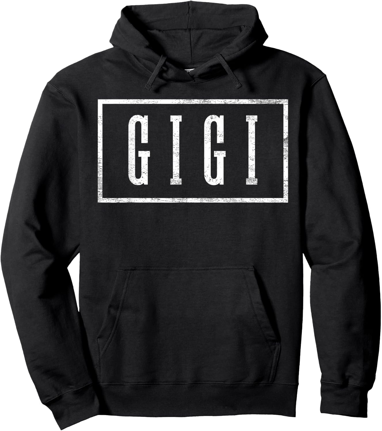 Gigi - Sleek Framed Design Mother's Day Gigi Hoodie - Hoodie | Black