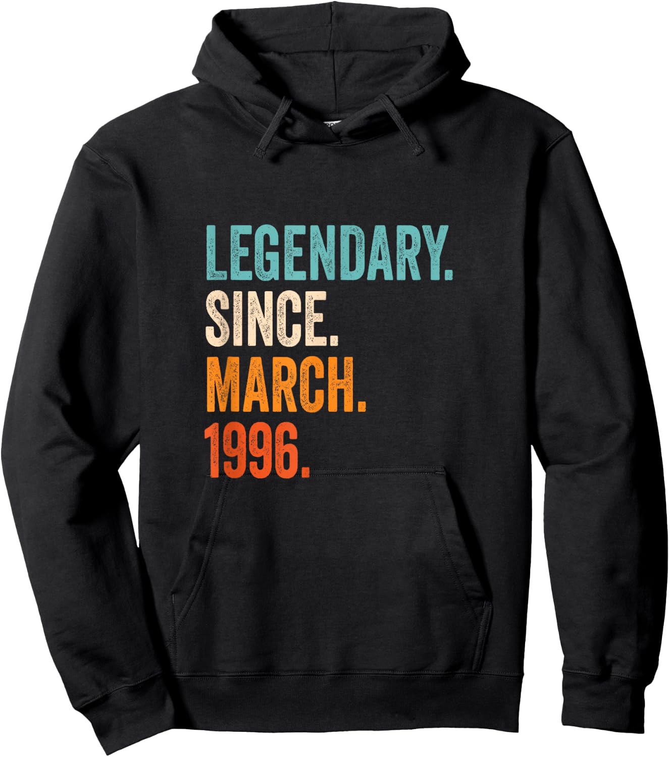Legendary Since March 1996 Hoodie - Hoodie | Black