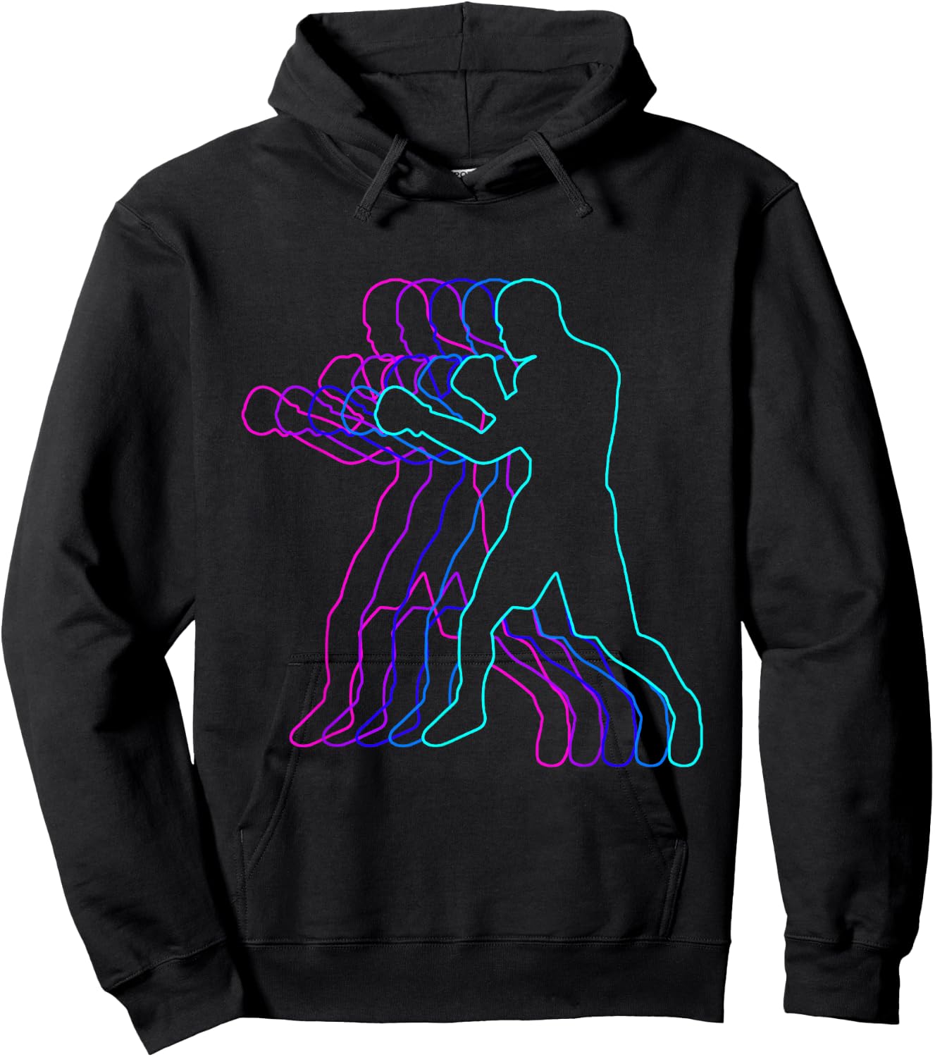 Boxing Boxer Gift Clothes For Boys Youth Men Kids Teens Hoodie - Hoodie | Black