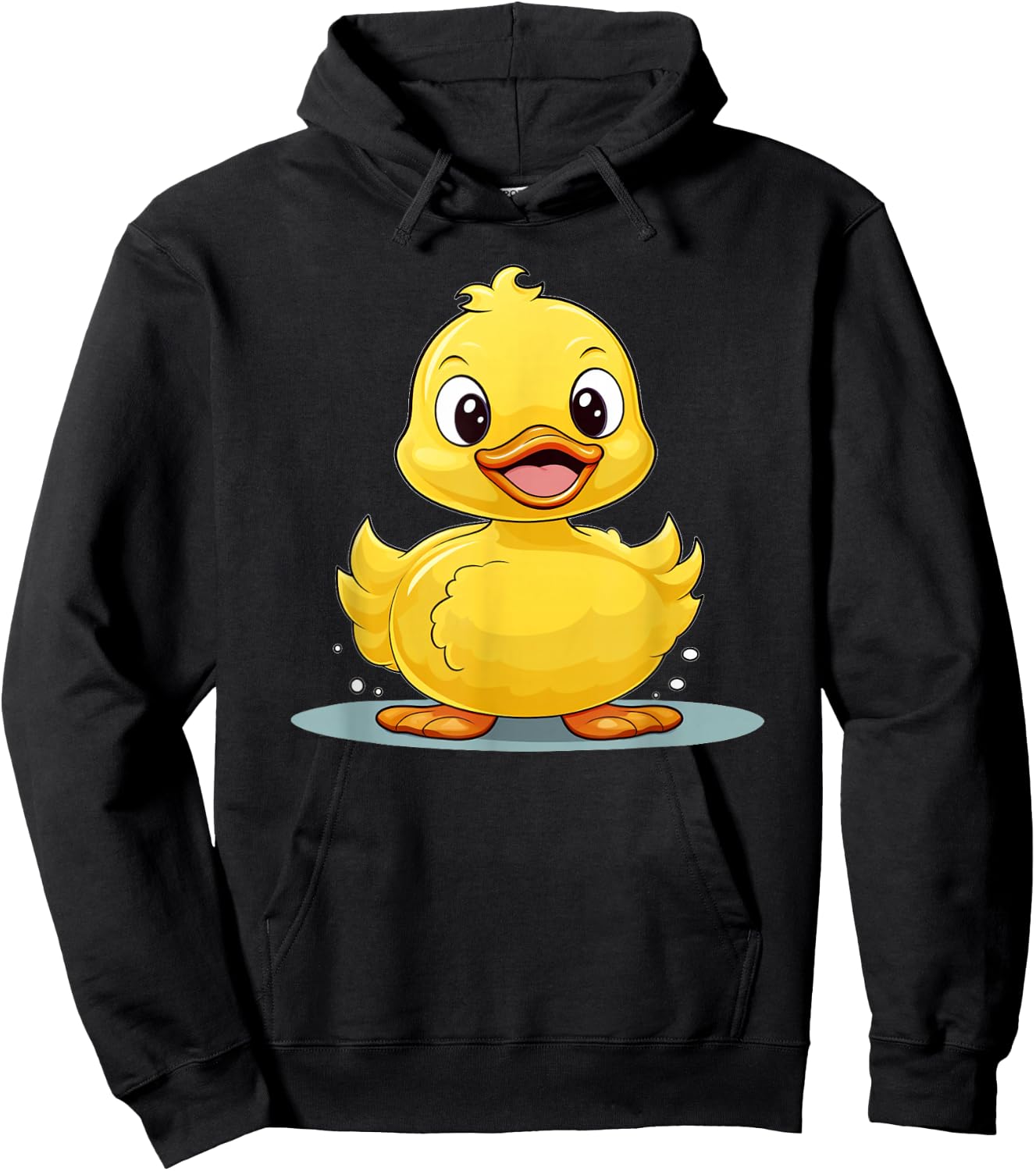 Cute Duckling for yellow dabbling Ducks Hoodie - Hoodie | Black