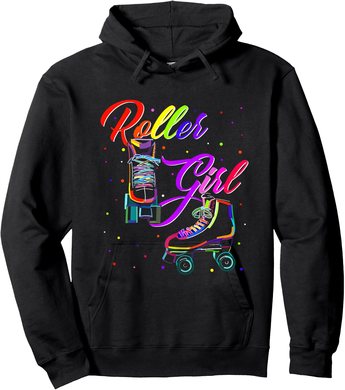 Women's Roller Skates Roller Girl Roller Skates Roller Skates Shirt Girls , black Hoodie - Hoodie | Black
