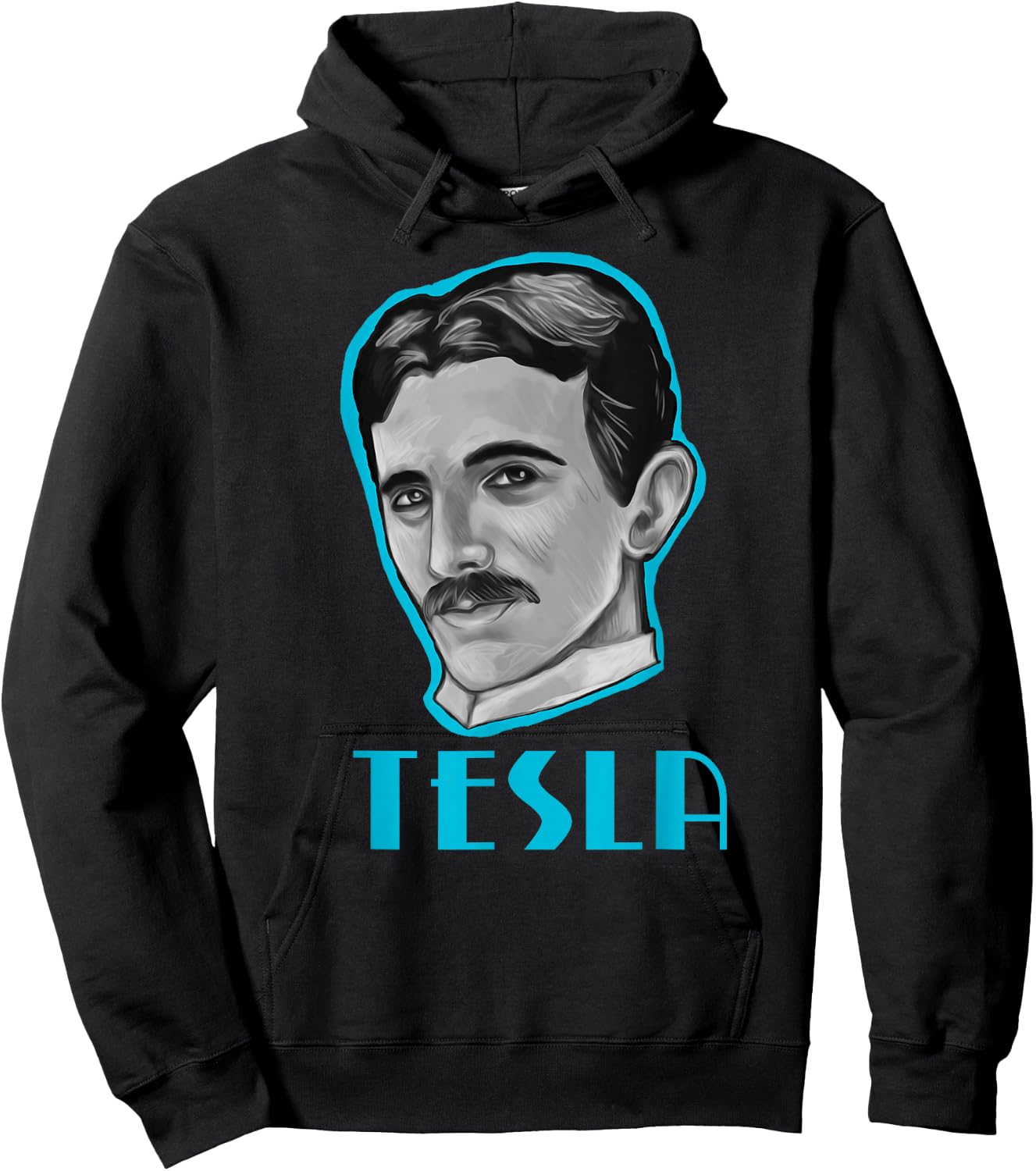 Nikola Tesla Hoodie - Hoodie | Black