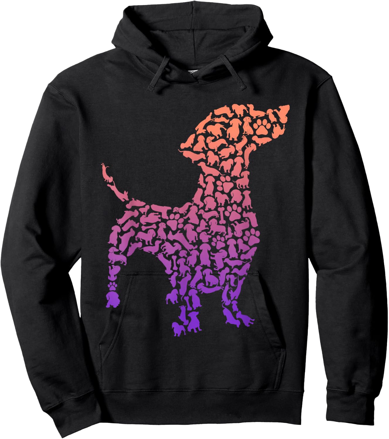 Dackel Mama Dachshund Liebhaber Kinder Frauen Teckel Mädchen Hoodie - Hoodie | Black