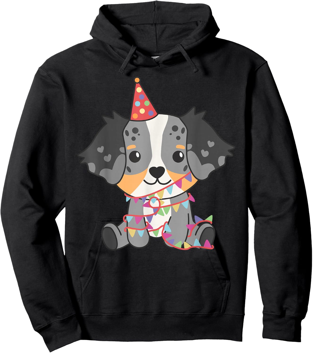 Australian Shepherd Birthday for Children Hoodie - Hoodie | Black