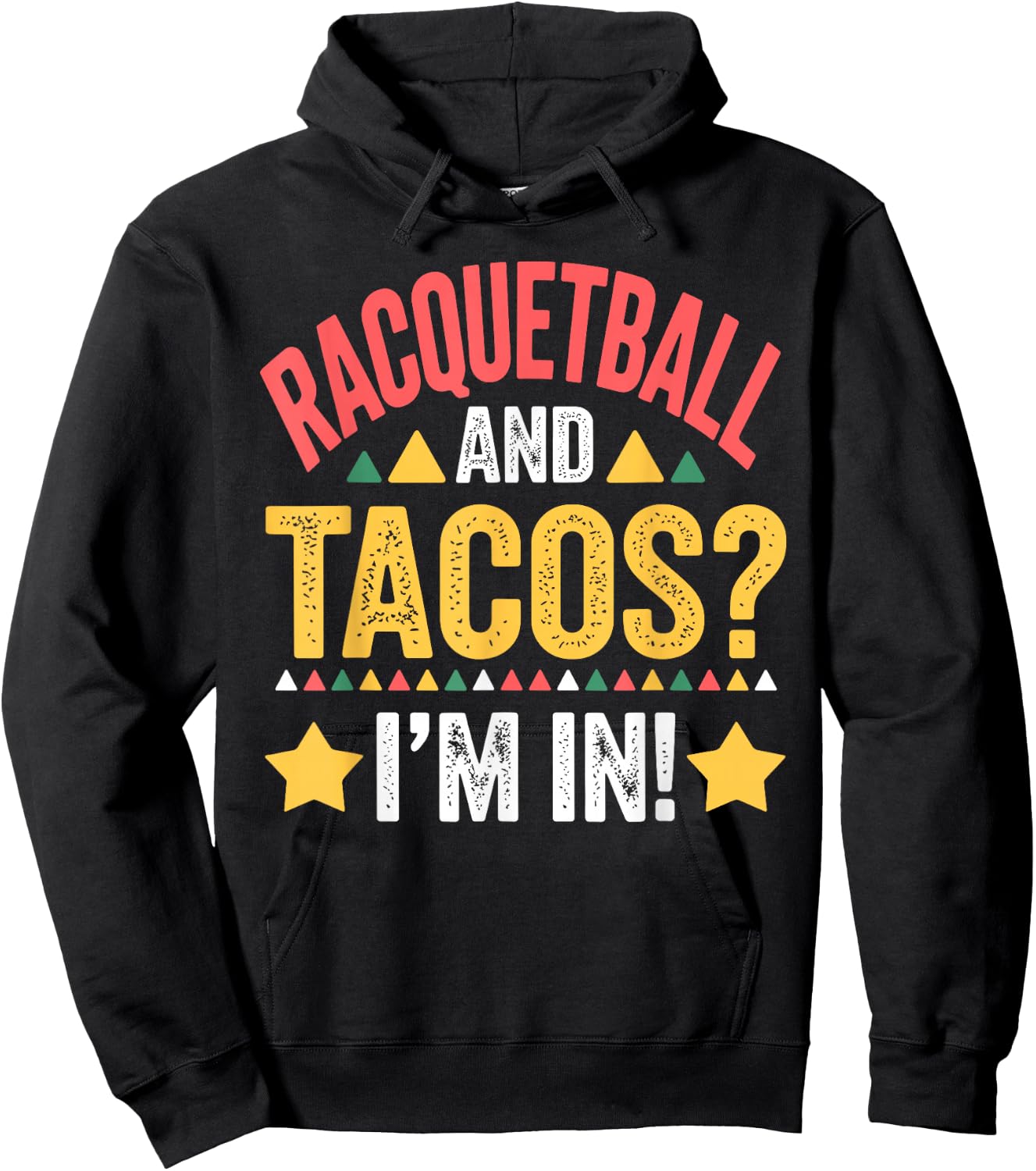 Funny Racquetball Design Women Racquetball Player Hoodie - Hoodie | Black