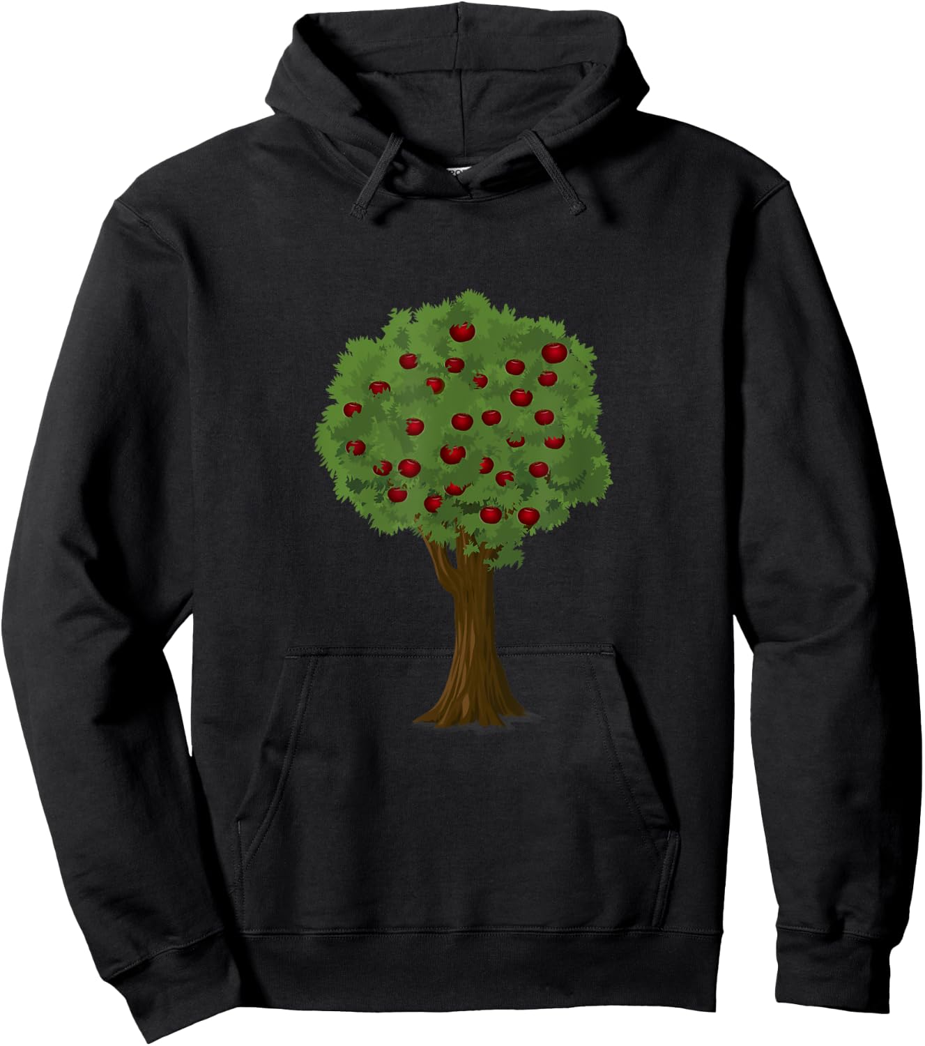 Apple Picking - Apple Tree - Green Red Apples Toddler Gift Hoodie - Hoodie | Black