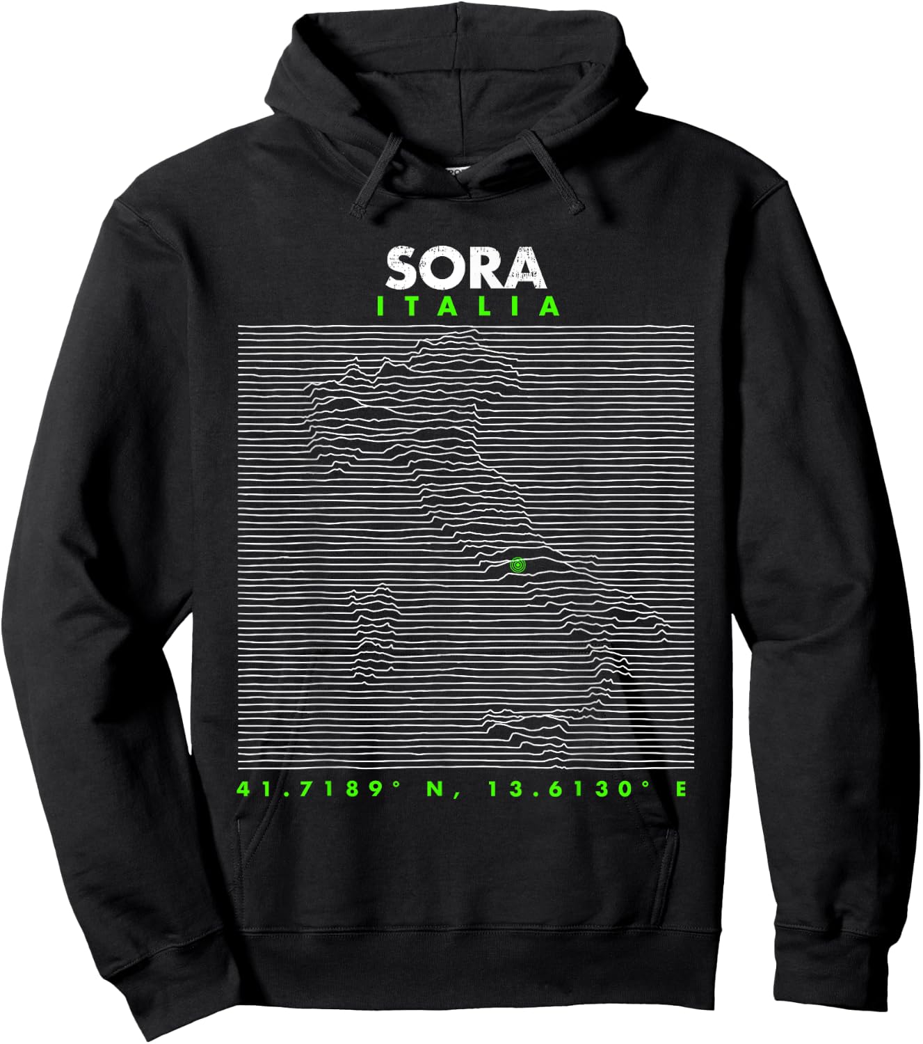 Italy - Sora Hoodie - Hoodie | Black