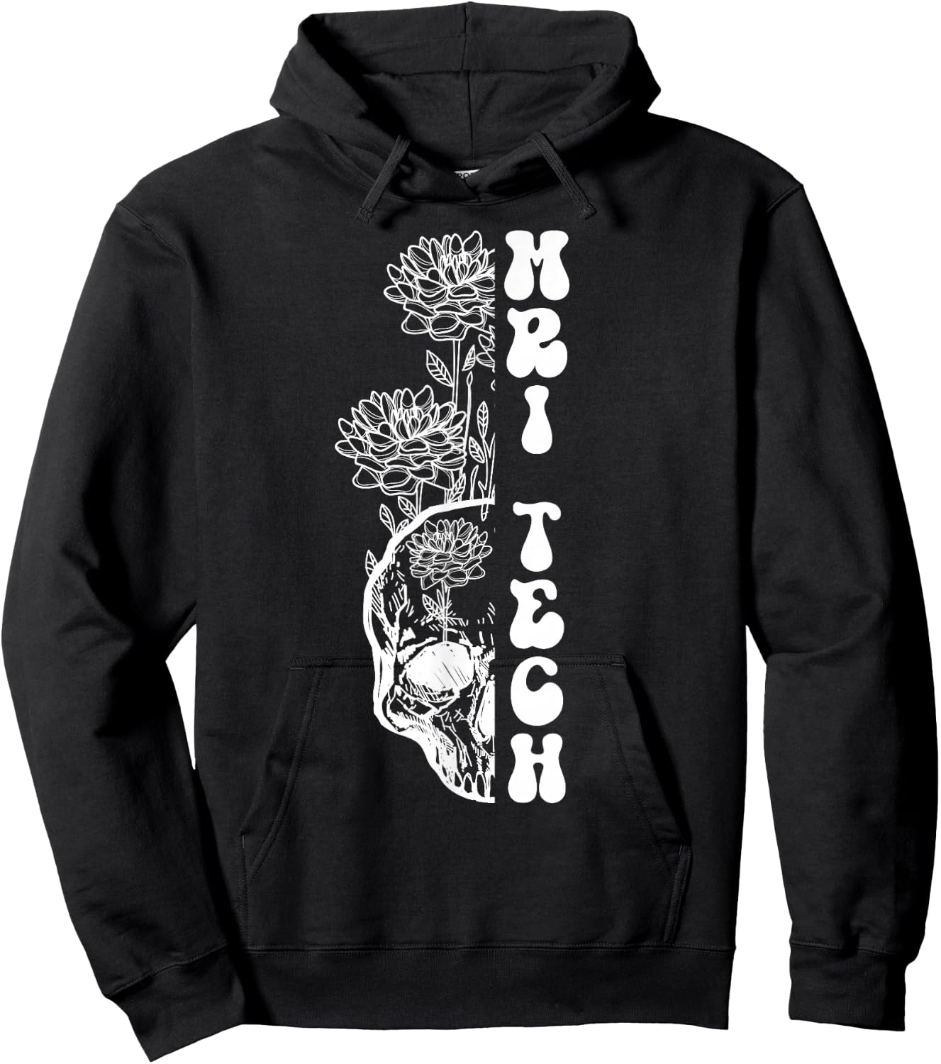 Groovy MRI Tech MRI Technologist Hoodie - Hoodie | Black
