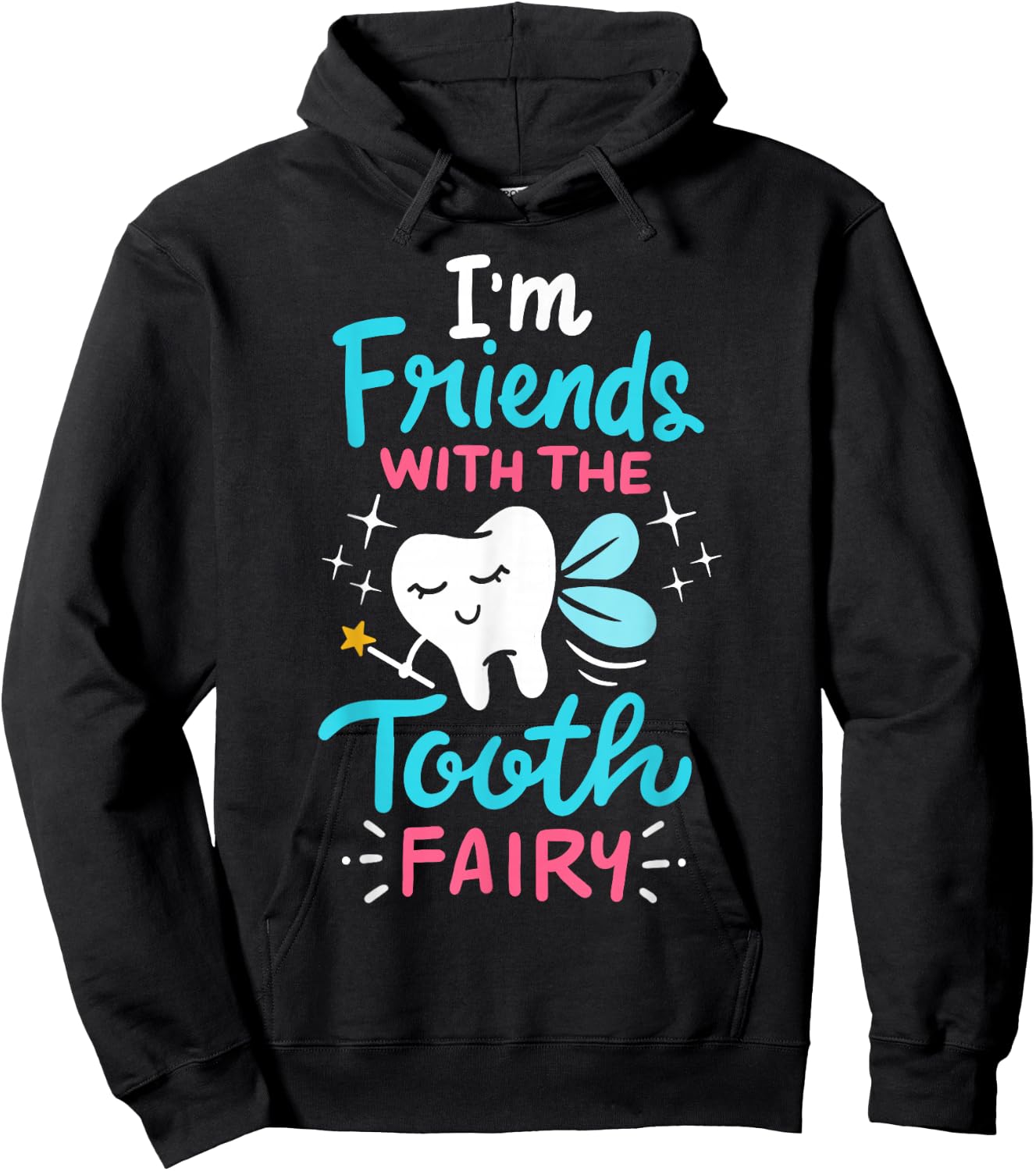 Tooth Fairy Pediatric Dentist Dental Assistant Hygienist Small Hoodie - Hoodie | Black