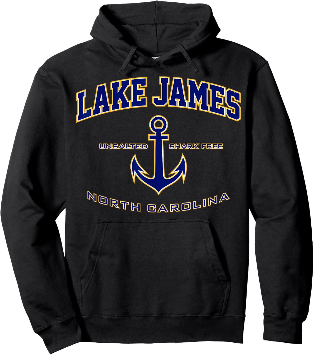 Lake James NC Hoodie - Hoodie | Black