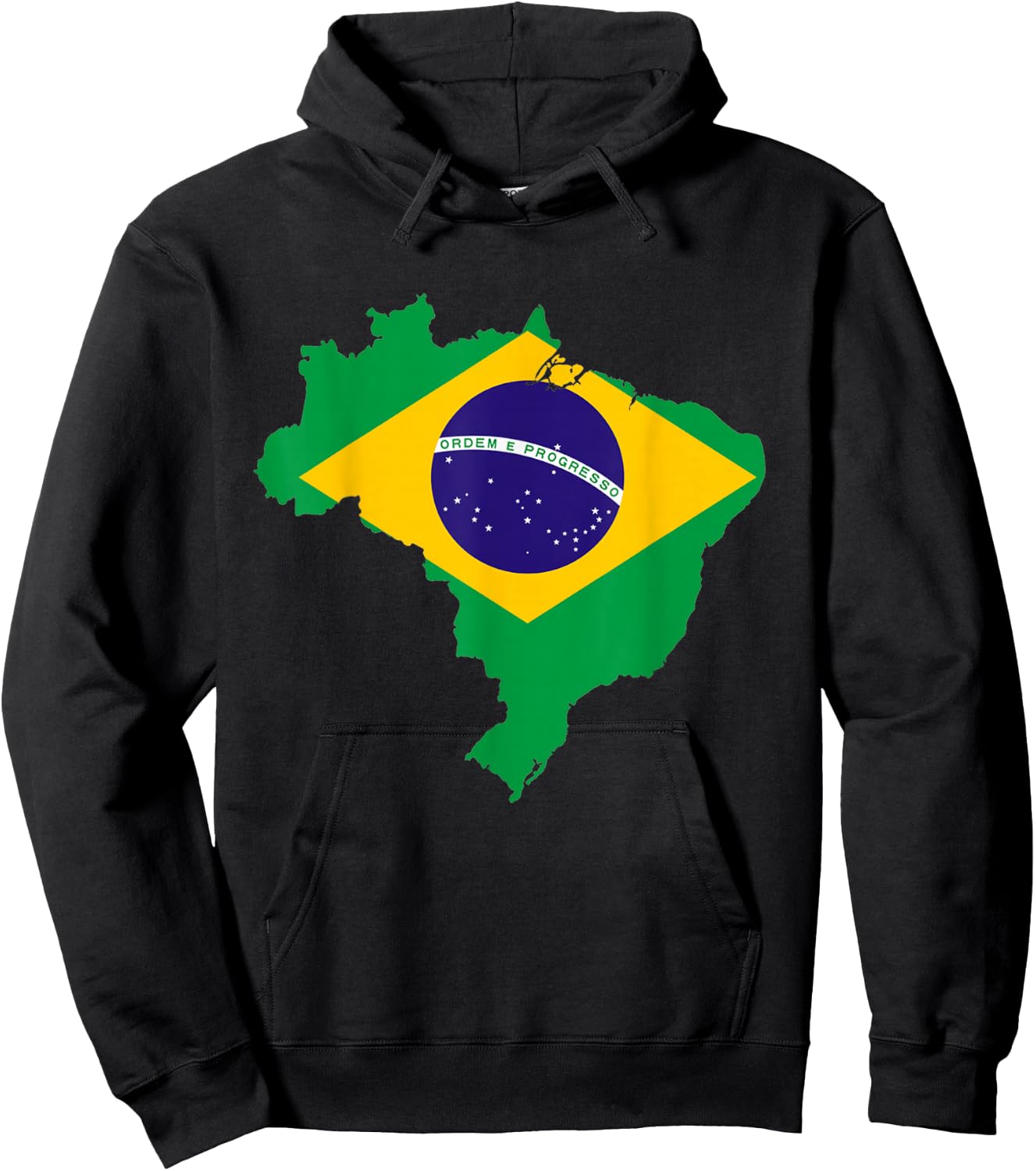 Brasilien , brasilianische Kleidung, Brasilien Shirt für Damen Herren Hoodie - Hoodie | Black