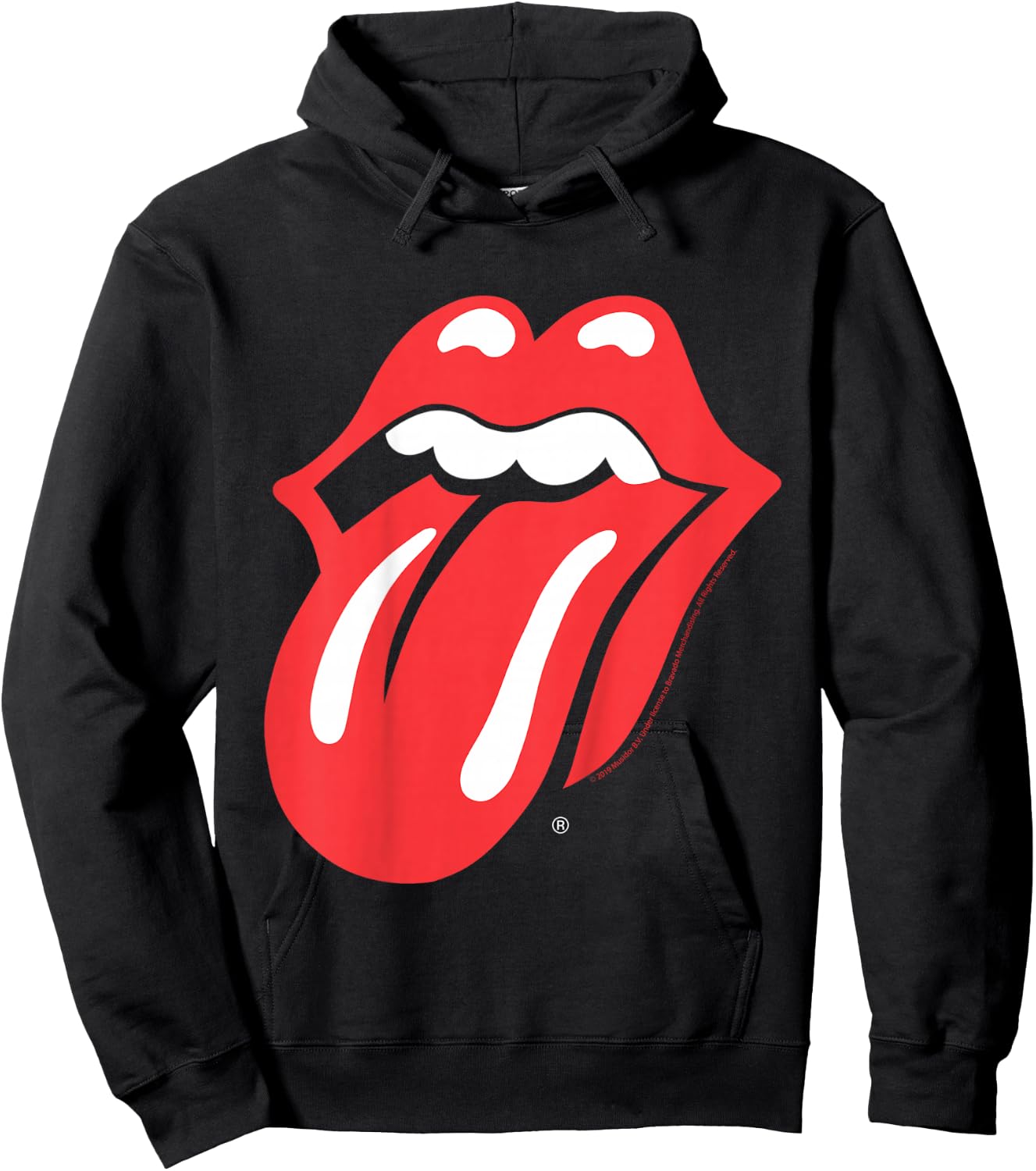 Children's The Classic Tongue of the Rolling Stones, black Hoodie - Hoodie | Black