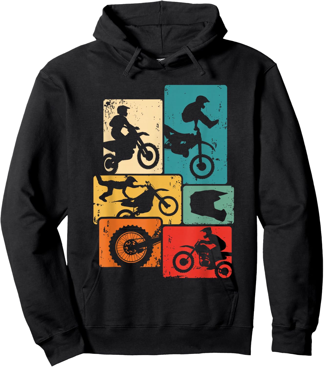 Dirt Bike Enduro Supermoto Motocross Hoodie - Hoodie | Black
