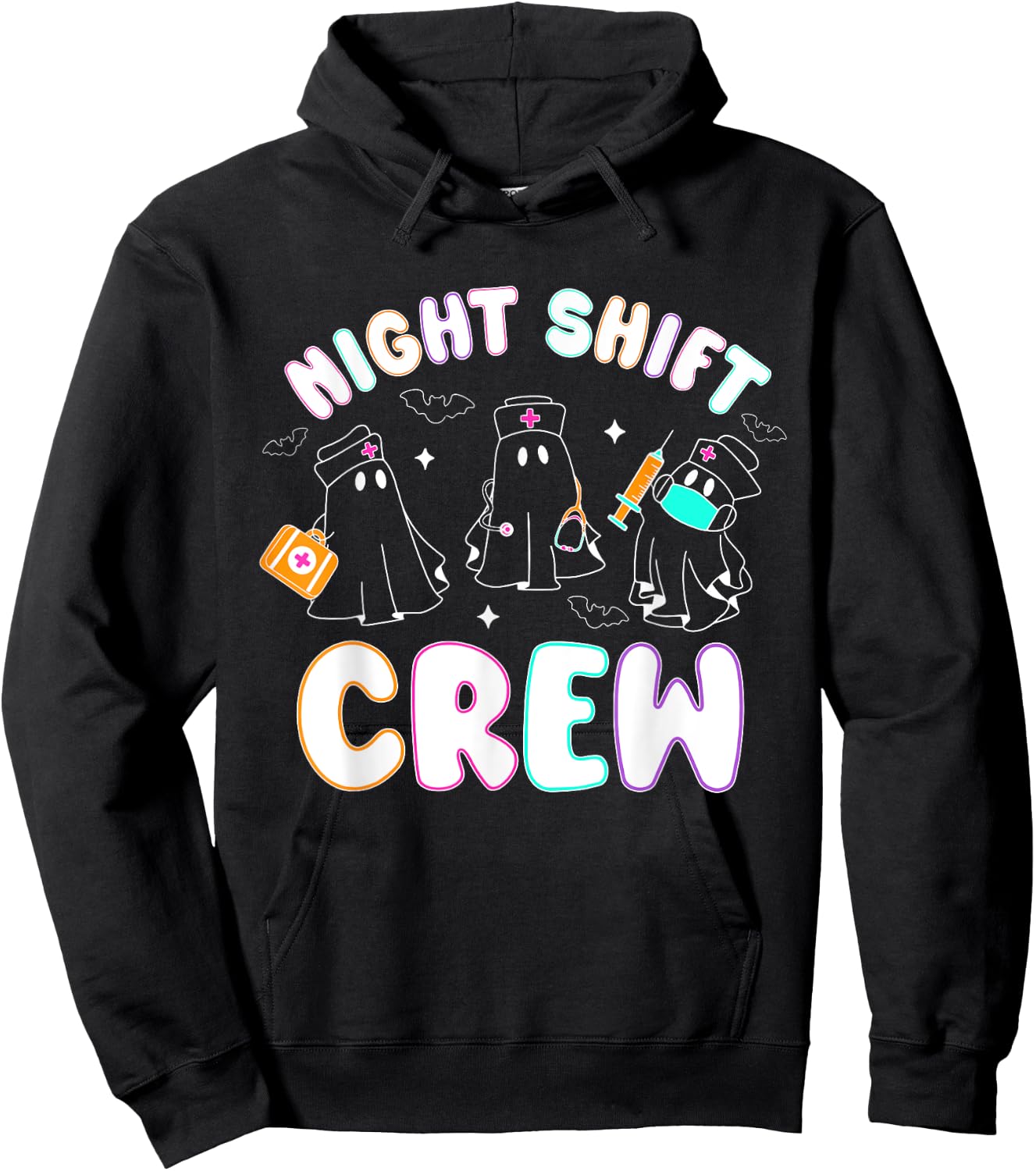 Night Shift Crew Apparel Hoodie - Hoodie | Black