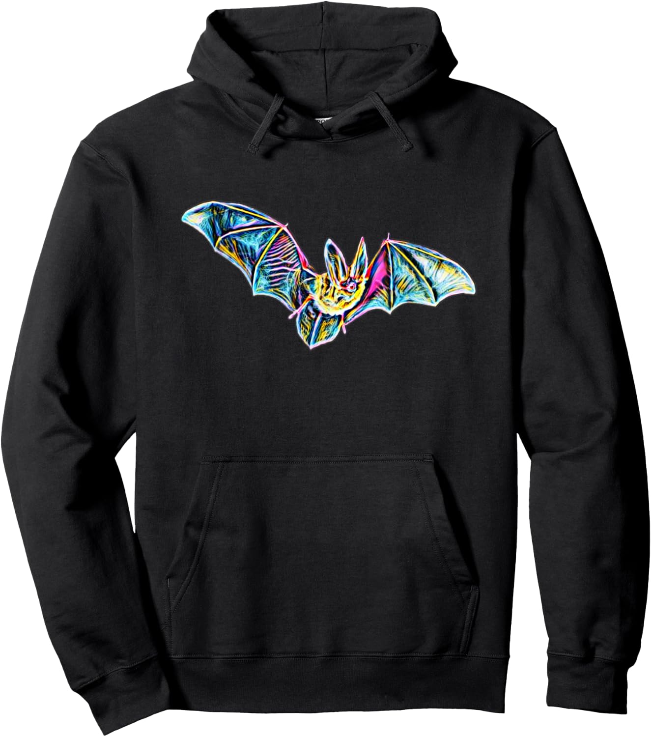 Fledermaus Vampir Halloween Fledermäuse Hoodie - Hoodie | Black