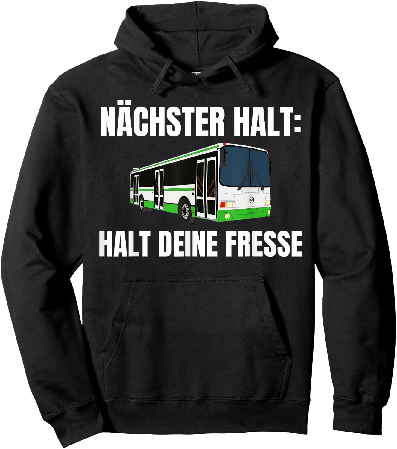 Next Hold - Hold Your Fresse , black Hoodie - Hoodie | Black
