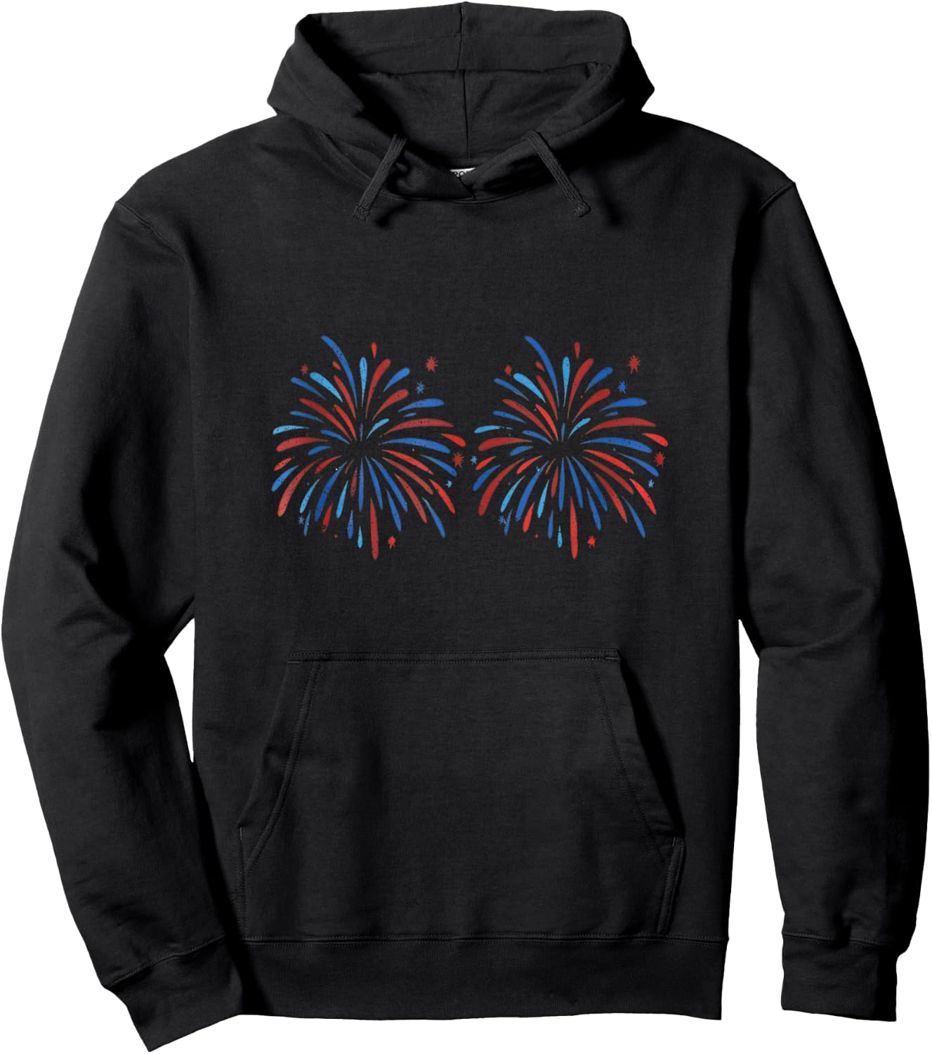 Funny Im Just Here for The Fireworks 4th of July Couple 2026 Hoodie - Hoodie | Black