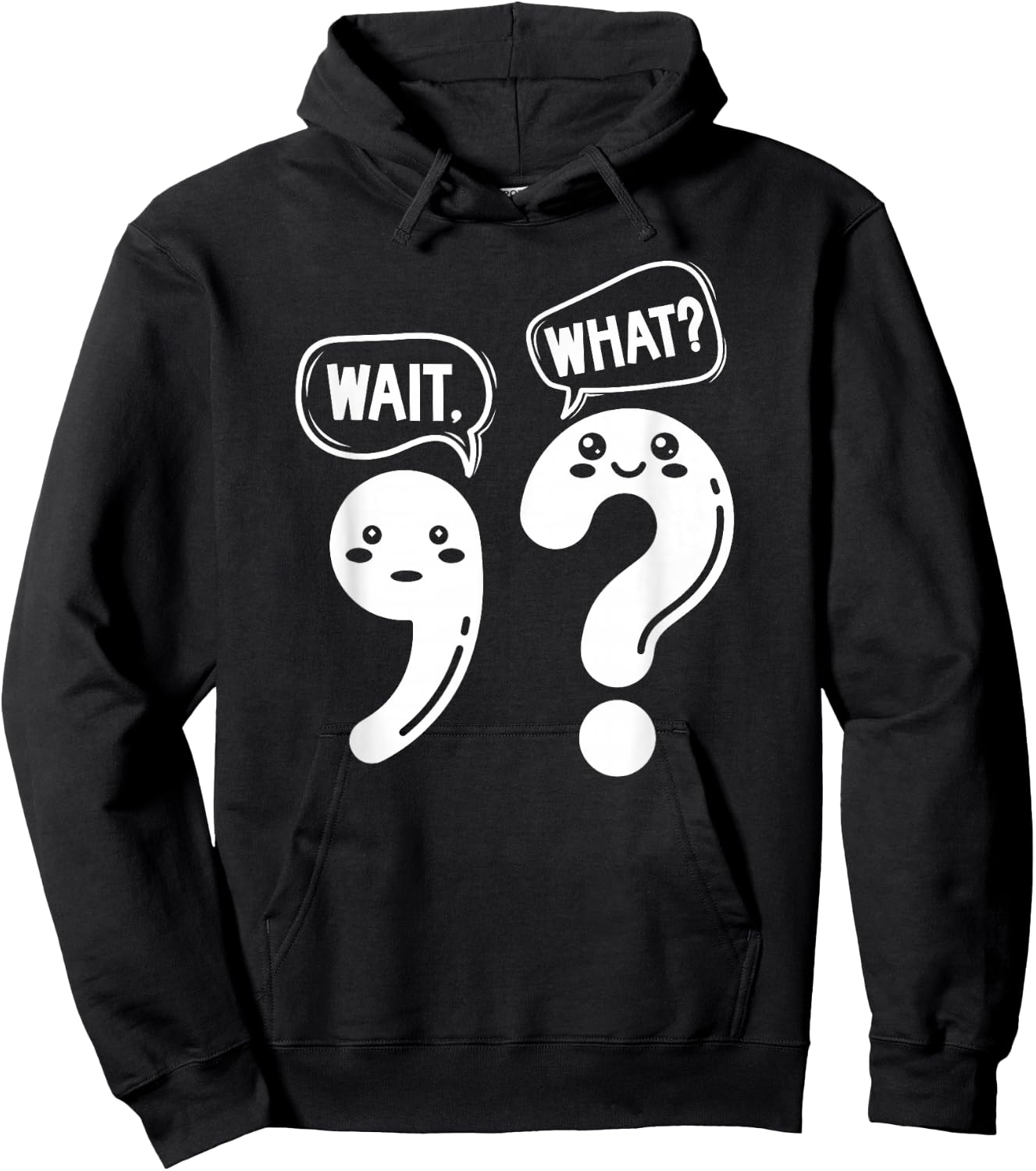 Wait What English Teacher English Teaching English Teachers Hoodie - Hoodie | Black