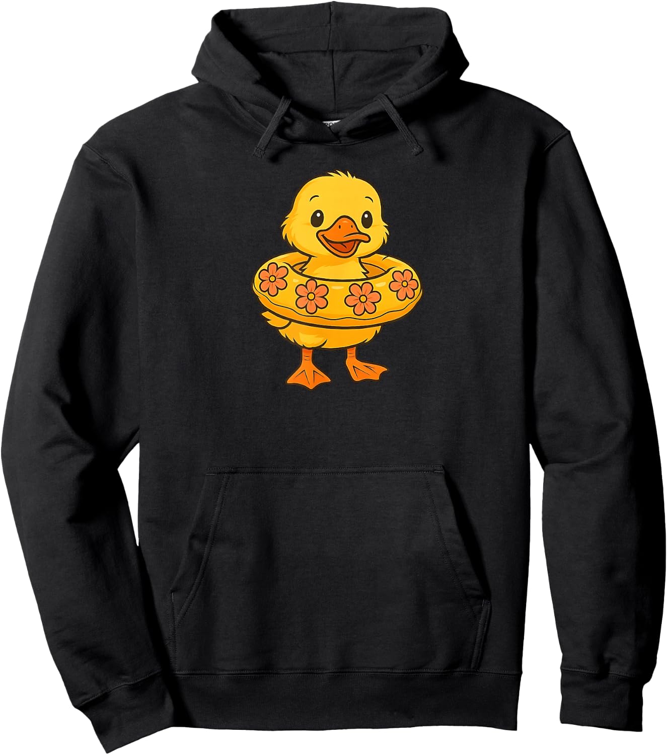 Ducky Floaty Hoodie - Hoodie | Black
