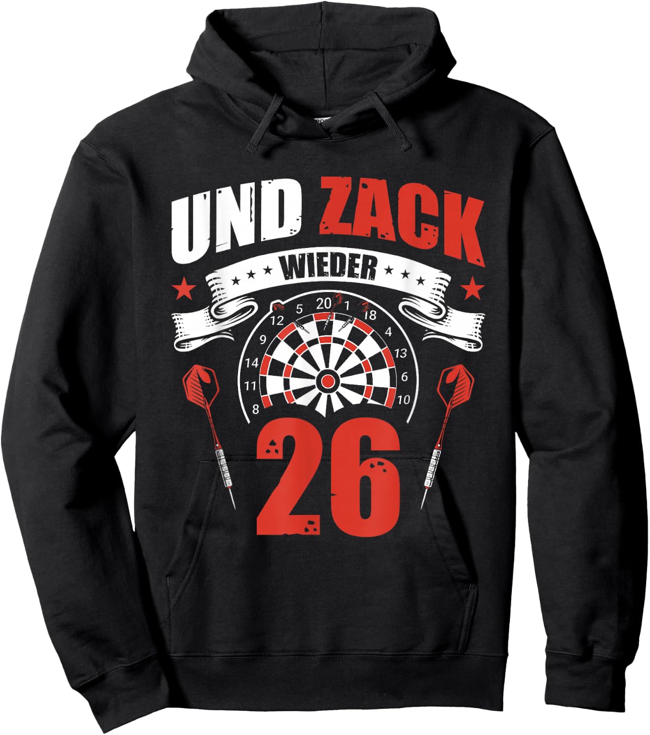 Dart and Zack Again 26 , black Hoodie - Hoodie | Black