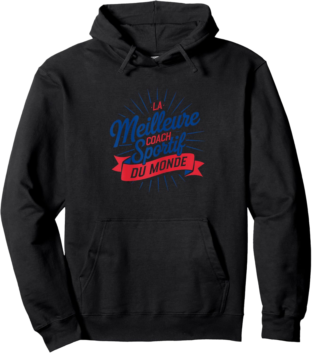 The best sports coach in the world Hoodie - Hoodie | Black