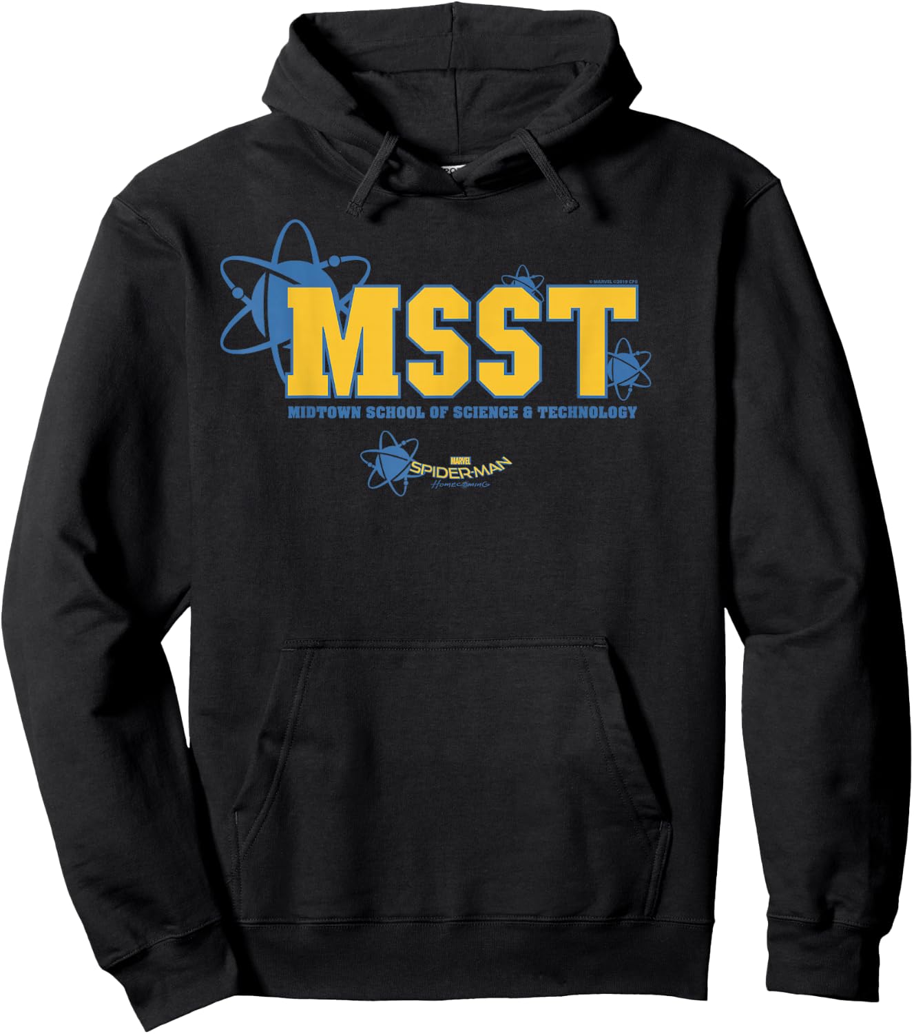 Marvel Spider-Man: Homecoming MSST Logo Hoodie - Hoodie | Black