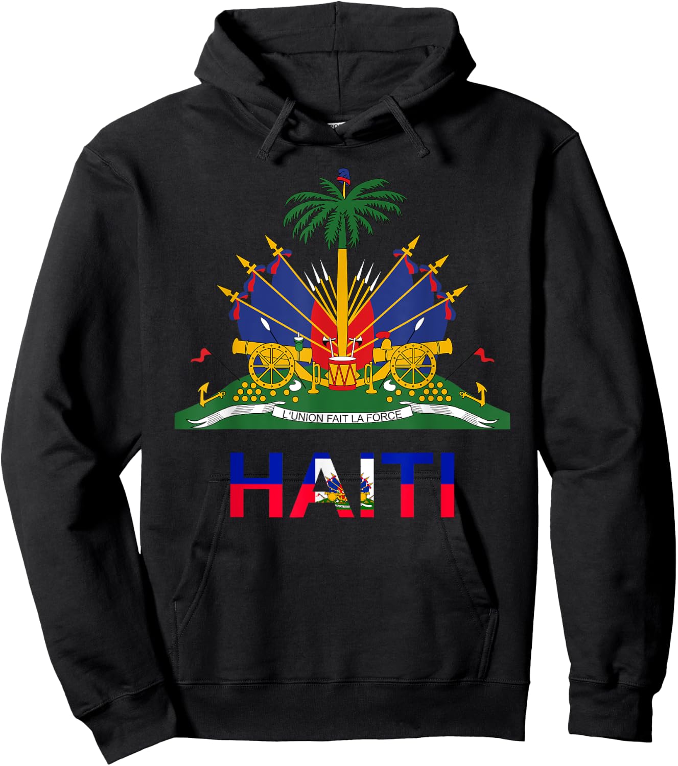 Flag Haiti Day Pride Tradition Born Haitian Creole 2024 , Black, S Hoodie - Hoodie | Black