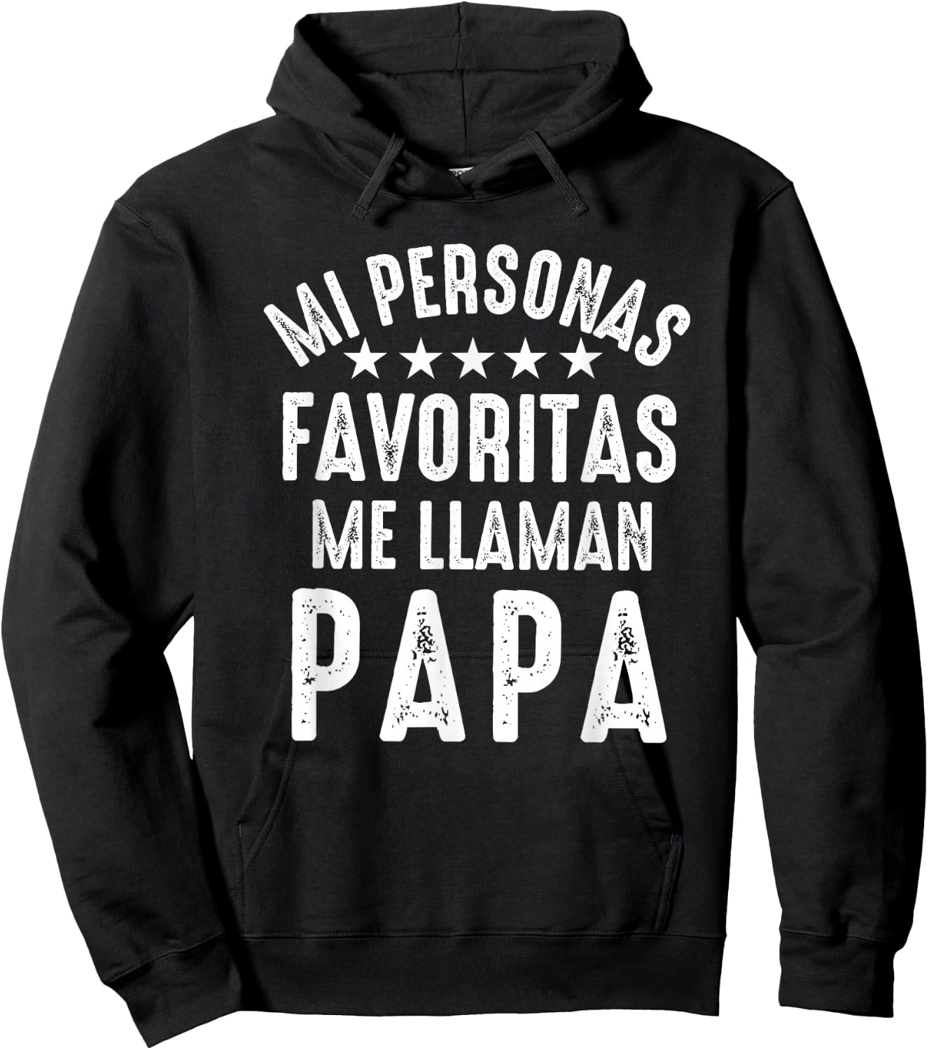 Dia Del Padre Camiseta En Espanol para Papa Latino Espanol Hoodie - Hoodie | Black