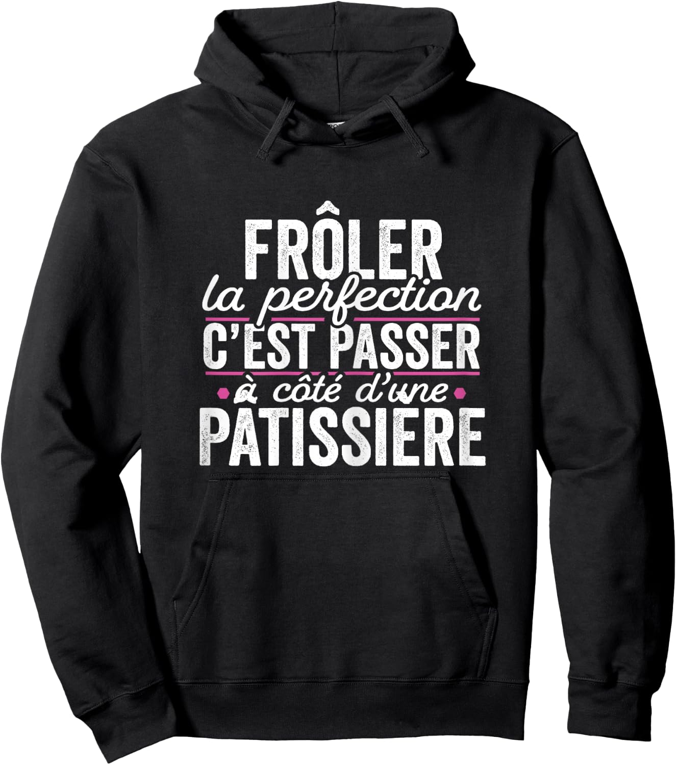 La Pâtissière Parfait Woman Gift Humour Pastry Hoodie - Hoodie | Black