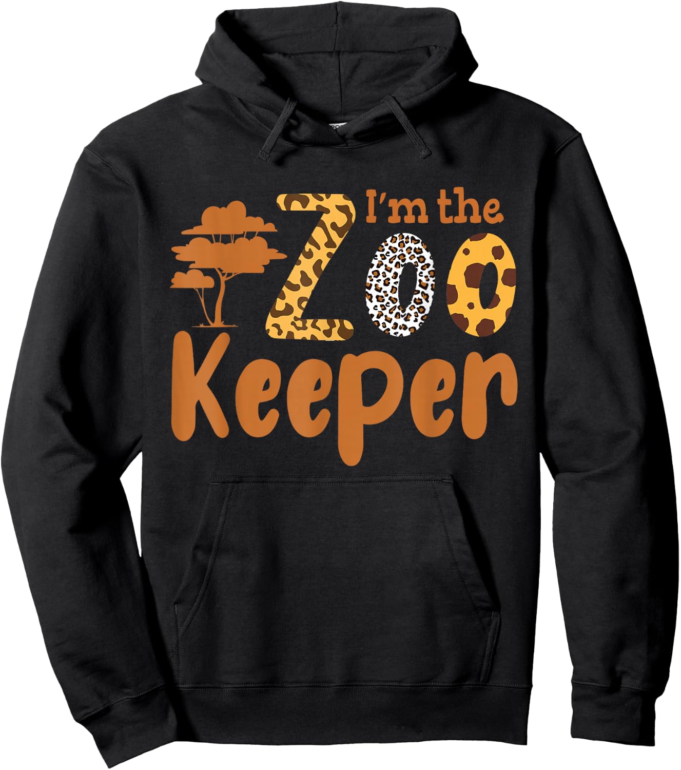 Ich Bin Der Zoowärter Beruf Zoo Zoopfleger [German Language] Hoodie - Hoodie | Black