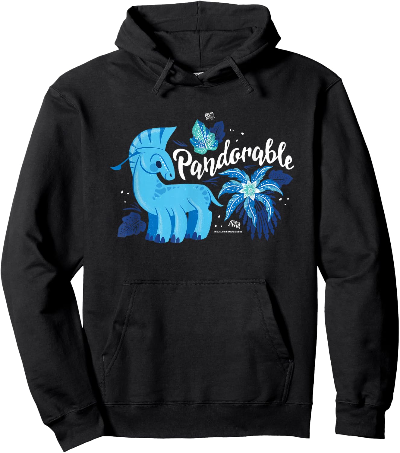 Avatar Pandorable Awesome Direhorse Big Chest Logo Hoodie - Hoodie | Black