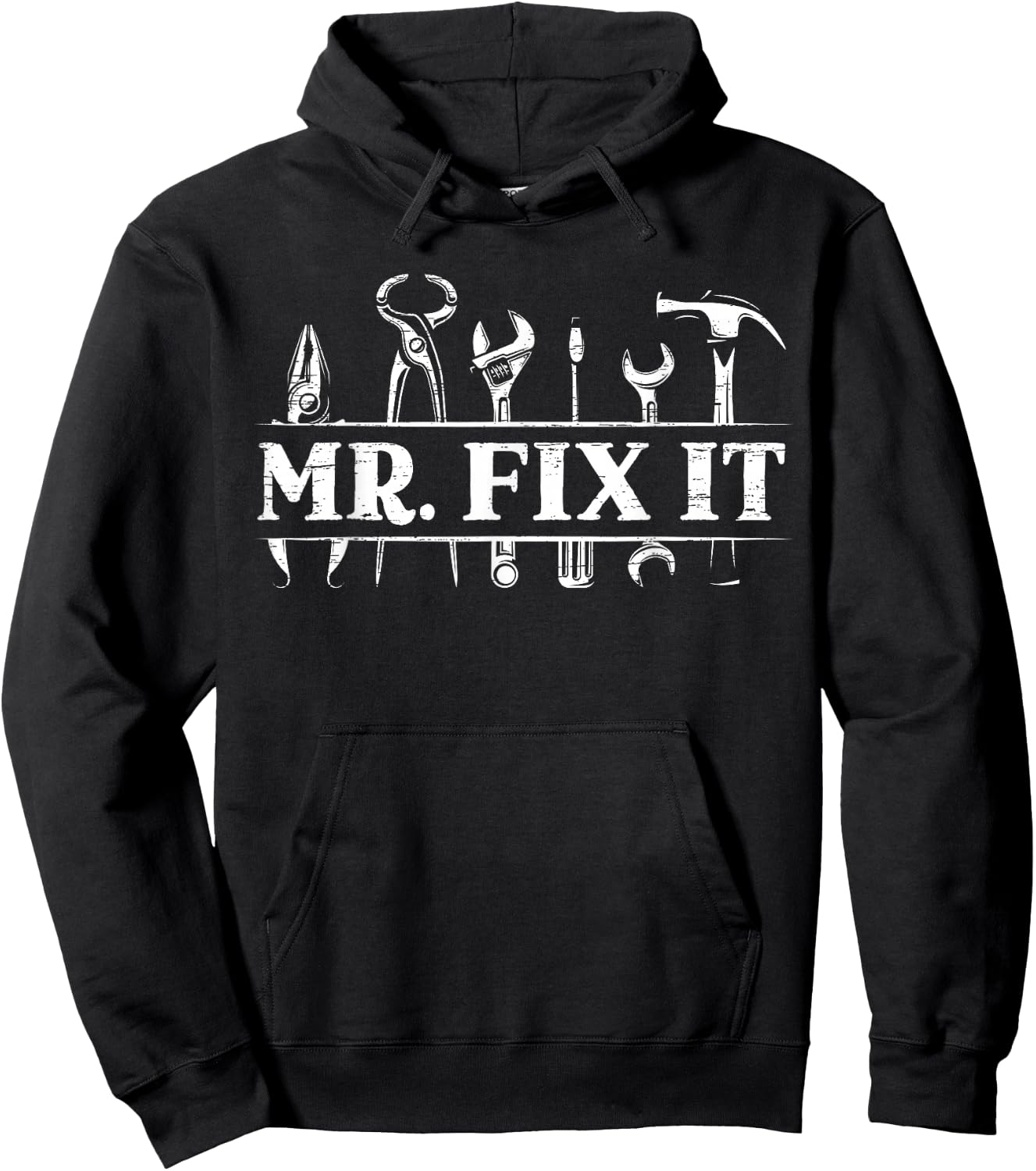 Mr. Fix It for a Handyman Craftsman Hoodie - Hoodie | Black