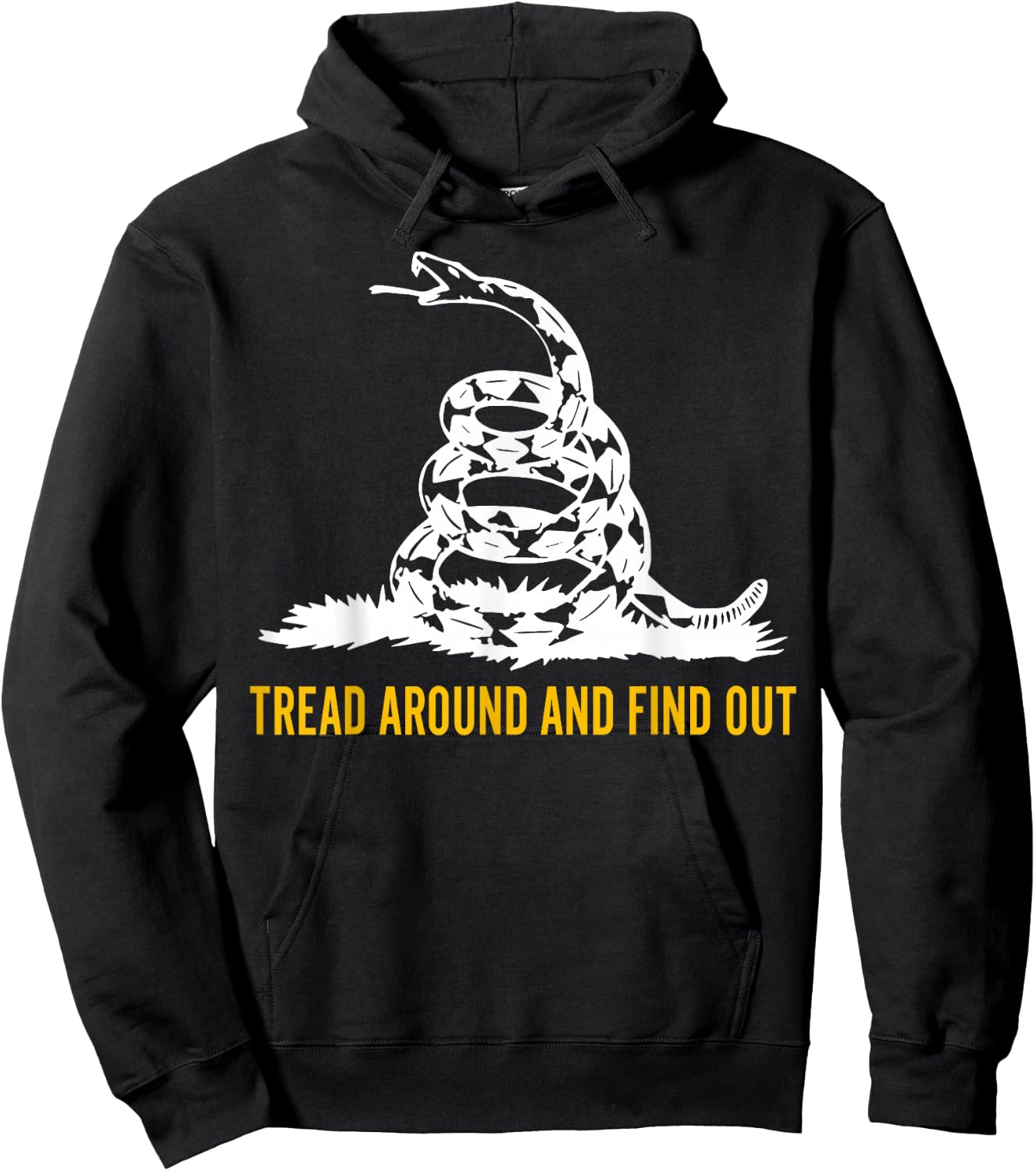Tread Around And Find Out Hoodie - Hoodie | Black