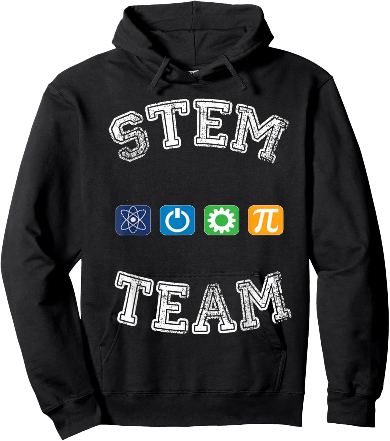 STEM Team - Science, Technology, Engineering, Math Hoodie - Hoodie | Black