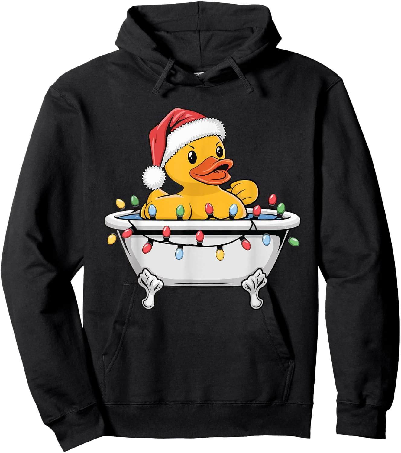 Rubber Duck Christmas Hoodie - Hoodie | Black