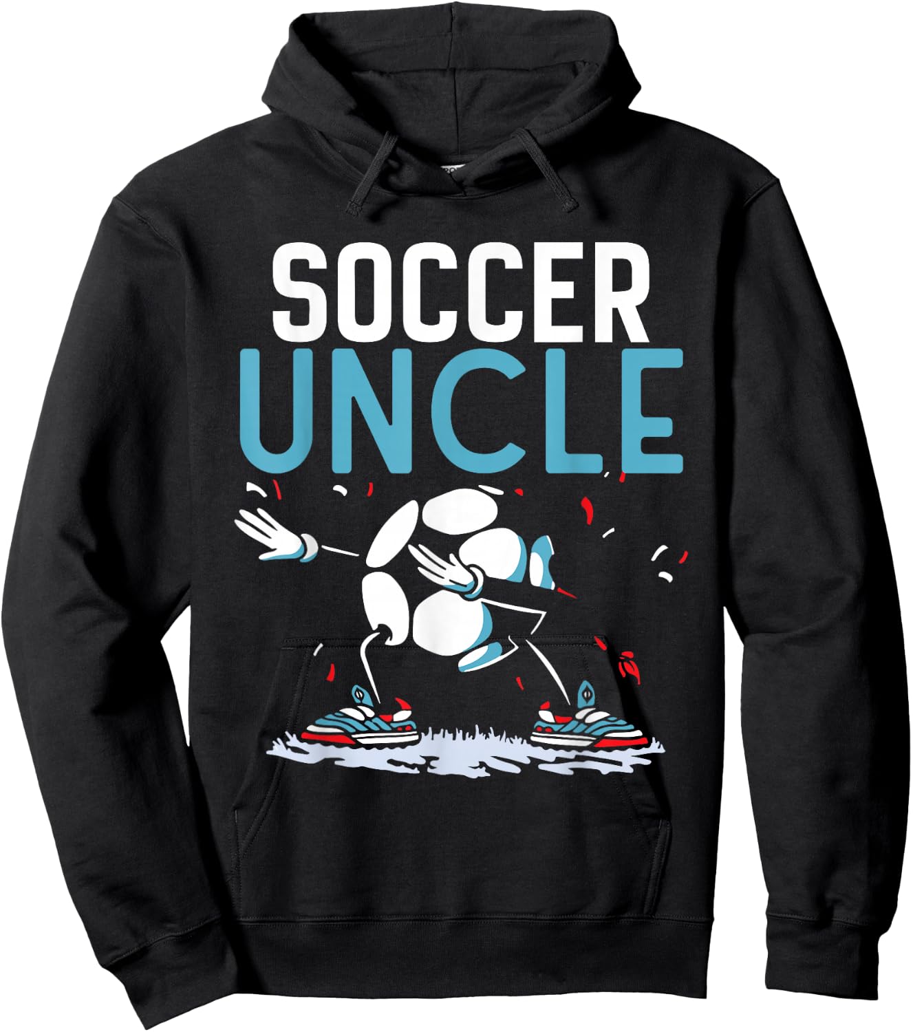 Soccer Uncle Game Football Player Match Hoodie - Hoodie | Black